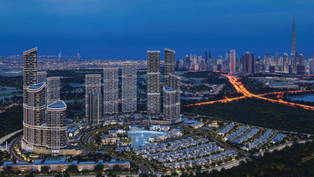 Dubai Marina Skyline
