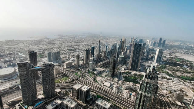 Dubai Marina Skyline