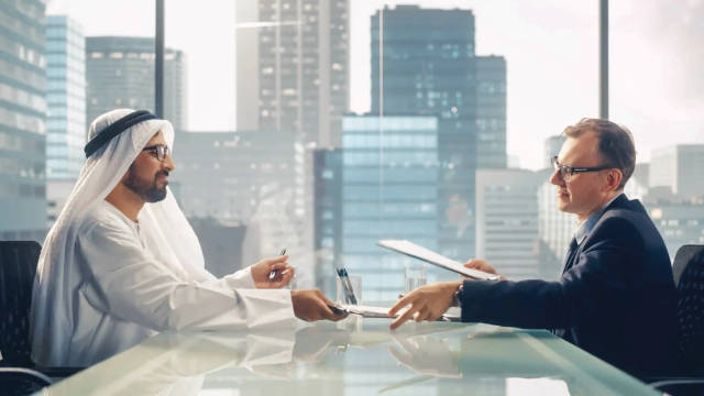 Dubai Marina Skyline