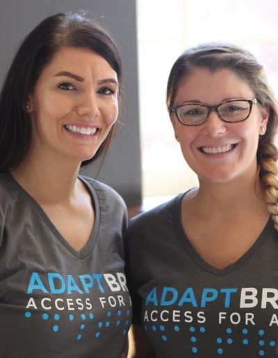 Adapt BRG Logo Design Portrait