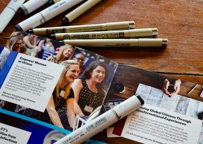 UConn Change the World Campaign design by Rovetti