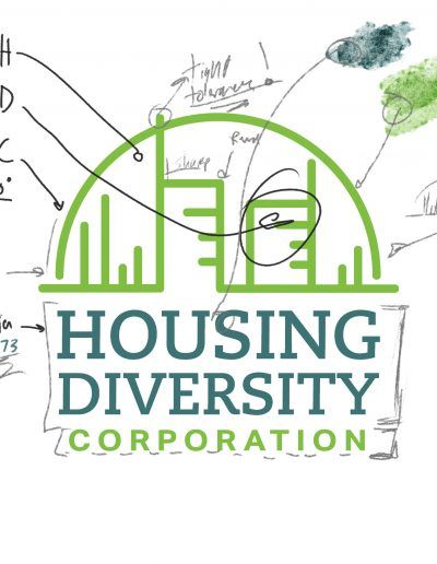 In process image of the Housing Diversity logo.