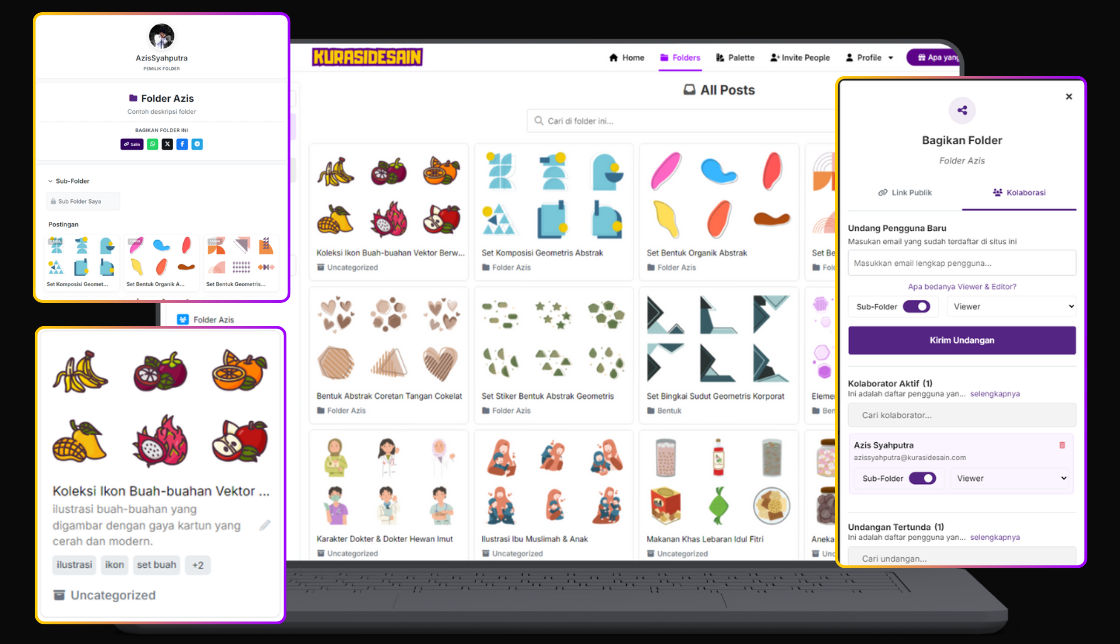 Fitur Bookmark, Tempat Menyimpan Semua Elemen Favoritmu agar Proses Desain Jadi Lebih Cepat dan Terarah