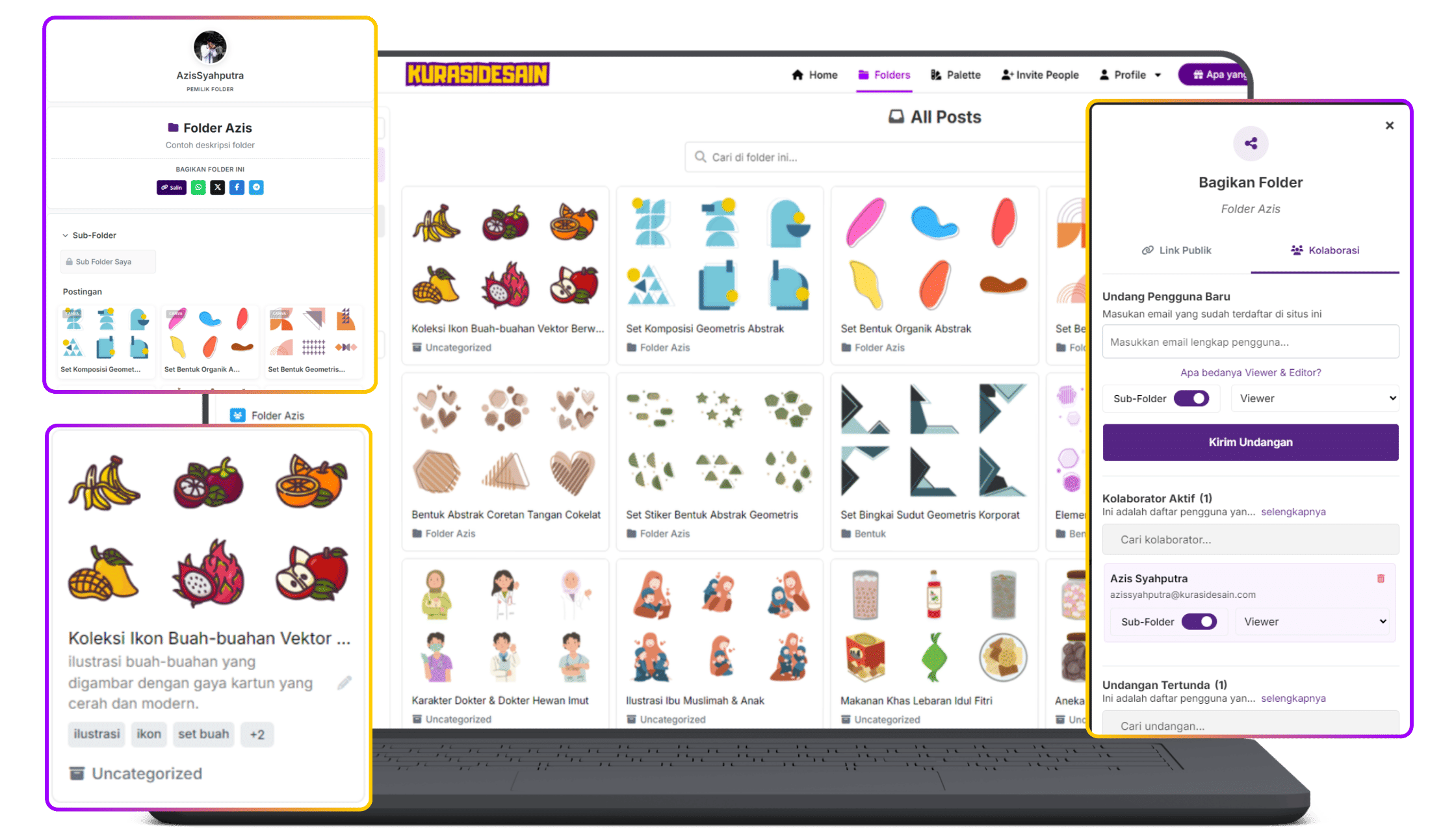 Fitur Bookmark, Tempat Menyimpan Semua Elemen Favoritmu agar Proses Desain Jadi Lebih Cepat dan Terarah