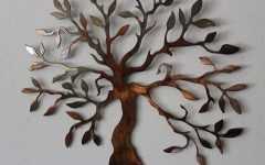 Iron Tree Wall Art