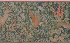 Blended Fabric Pheasant and Doe European Tapestries Wall Hangings