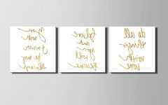 Letters Canvas Wall Art