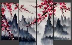 Asian Wall Art Panels
