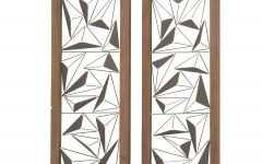 2 Piece Panel Wood Wall Decor Sets (set of 2)