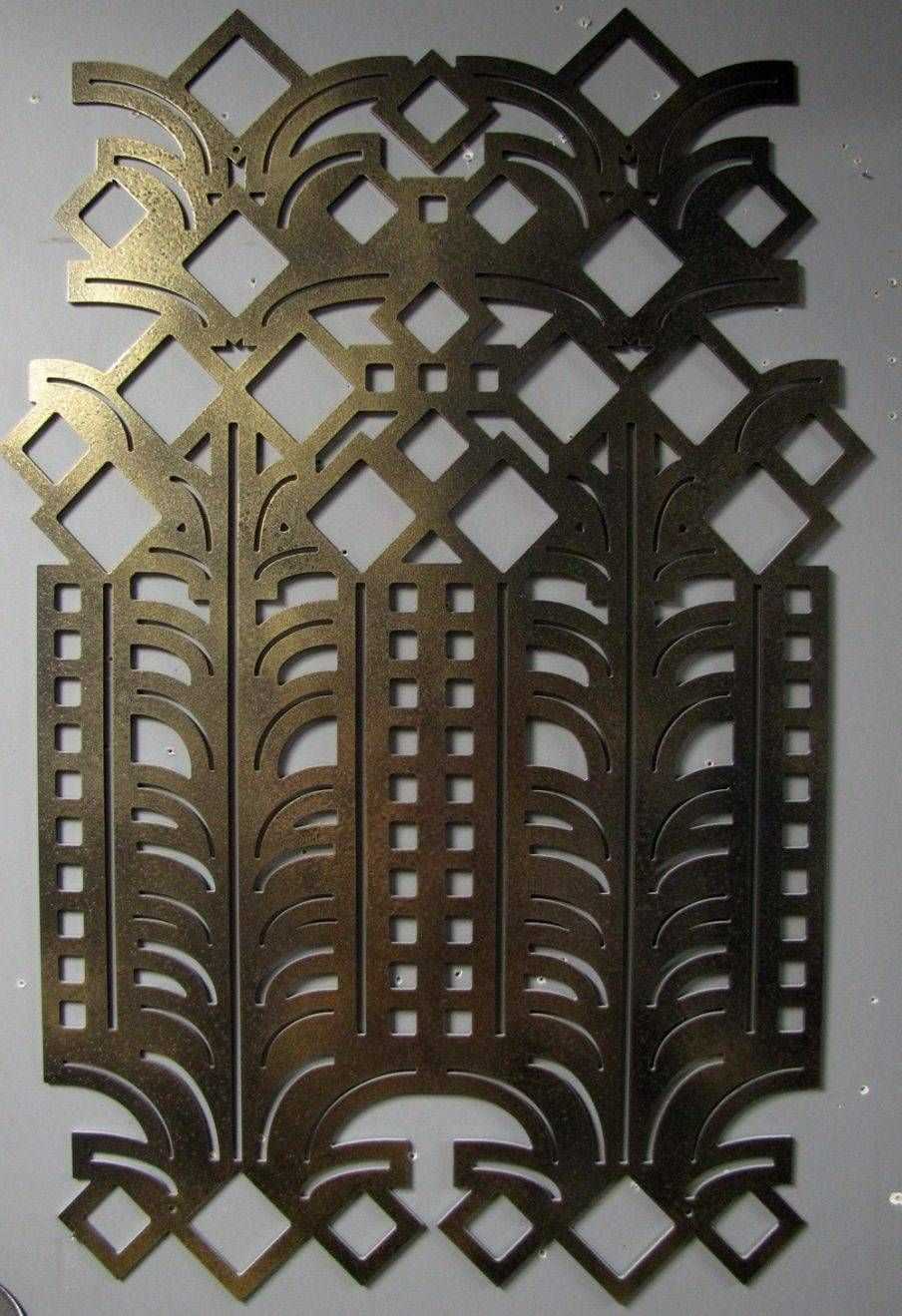 Featured Photo of Art Deco Metal Wall Art