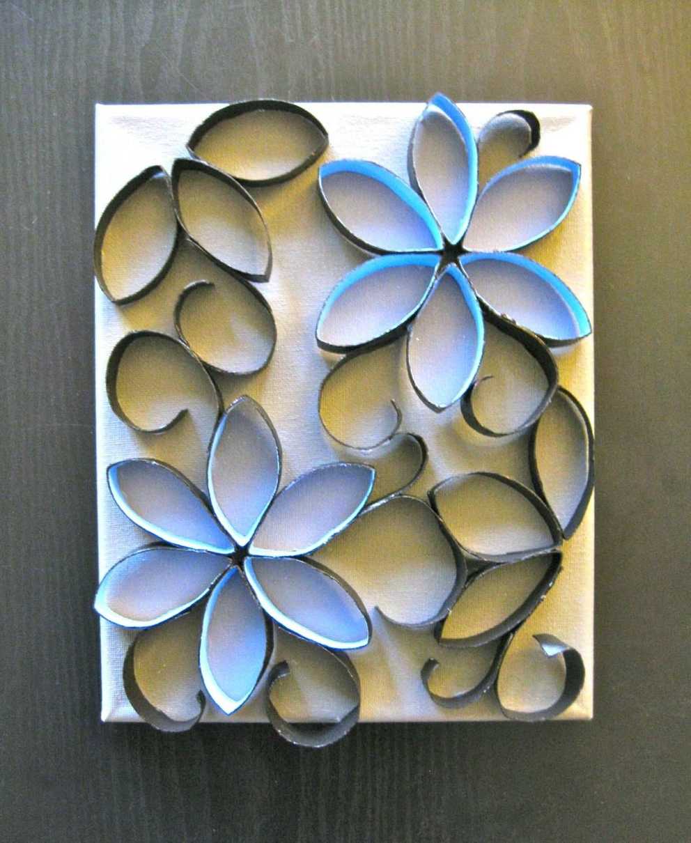 Featured Photo of Blue Flower Metal Wall Art