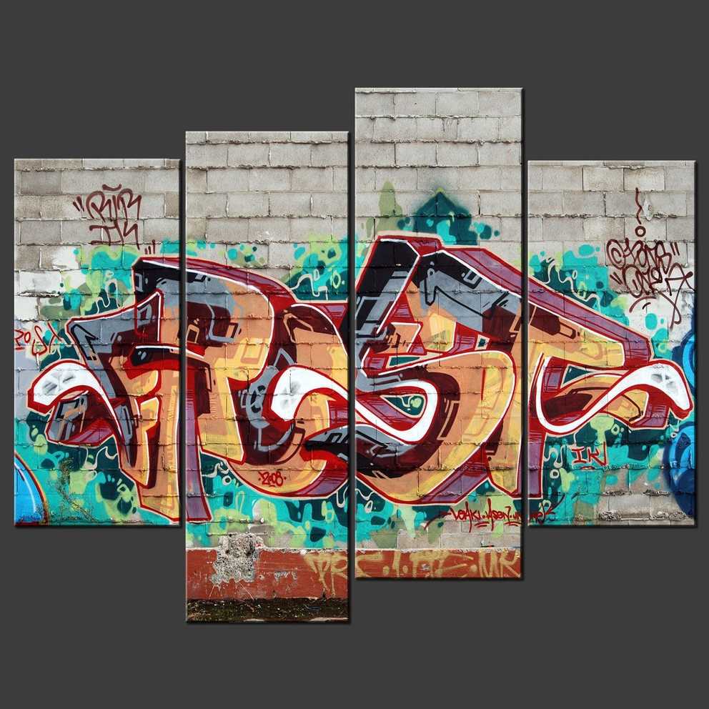 Featured Photo of Graffiti Canvas Wall Art