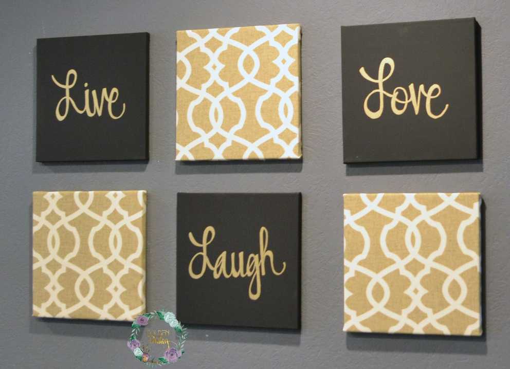 Featured Photo of Black And Gold Wall Art