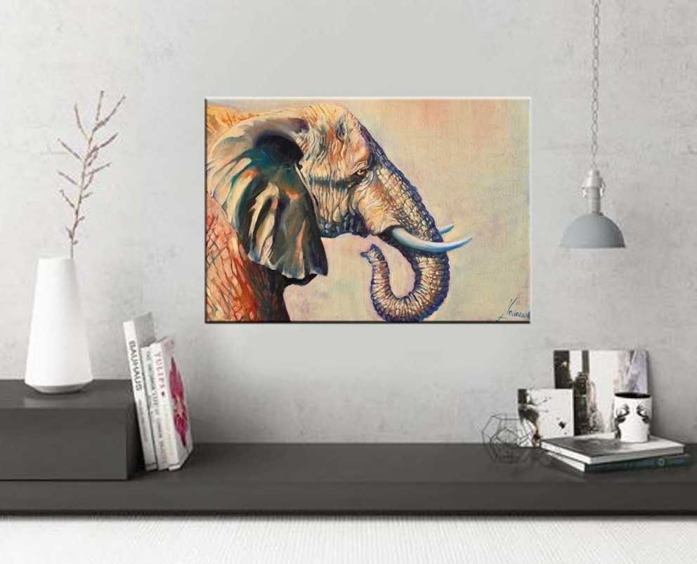 Featured Photo of Elephant Wall Art