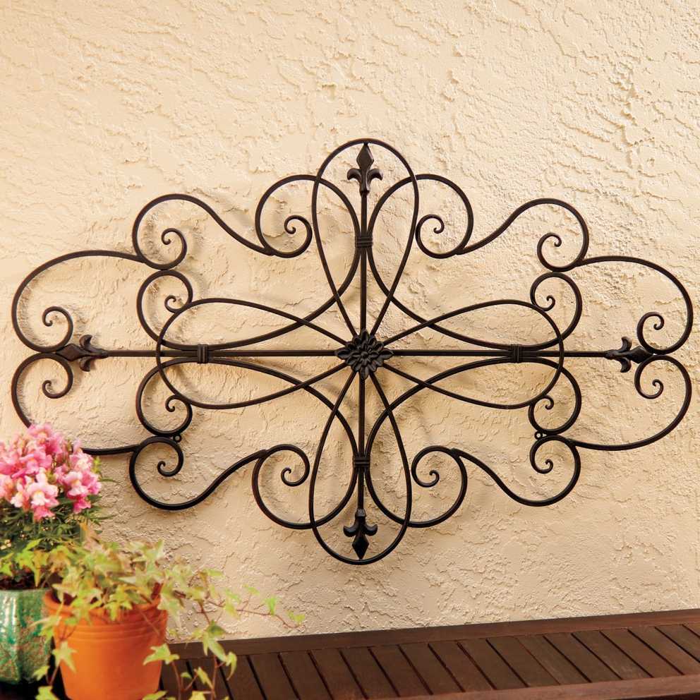 Featured Photo of Scrollwork Metal Wall Art