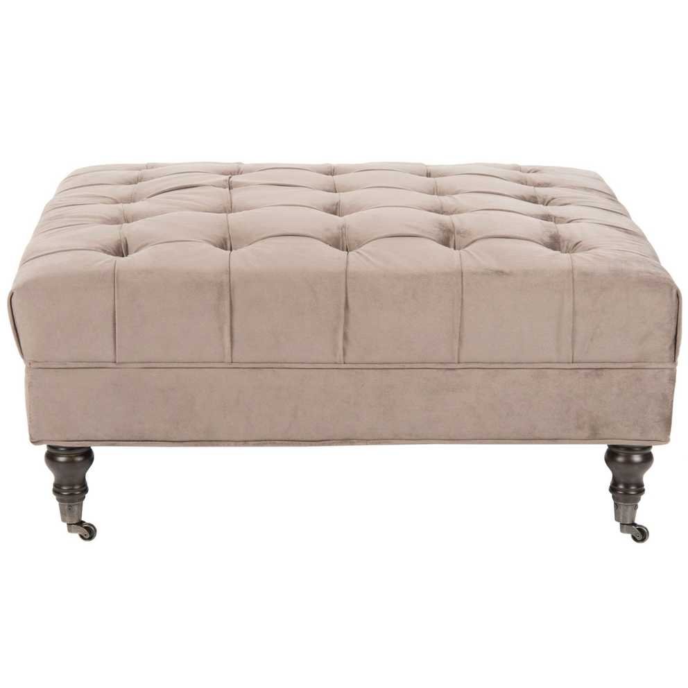 Featured Photo of Tufted Fabric Cocktail Ottomans