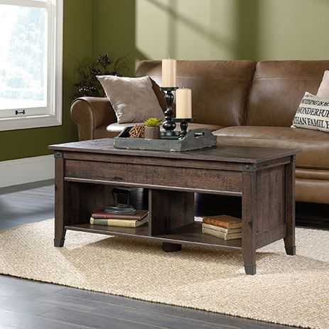 Carson Forge | Lift Top Coffee Table | 420421 | Sauder In Lift Top Coffee Tables (Gallery 14 of 20)