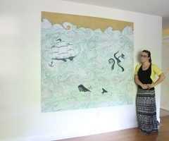 15 Photos Marimekko Stretched Fabric Wall Art