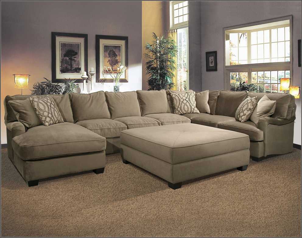 Featured Photo of Sofas With Large Ottoman