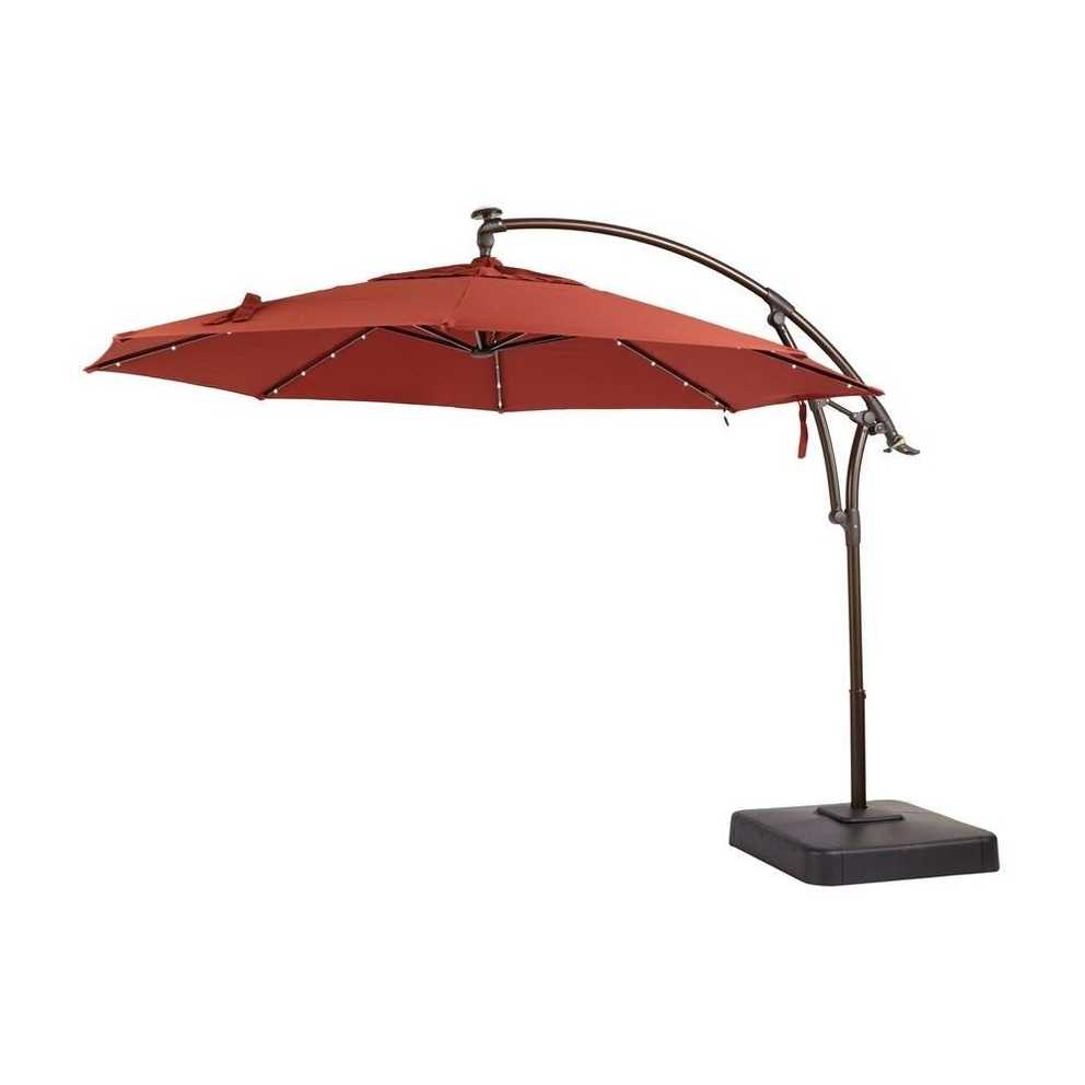 Featured Photo of Red Sunbrella Patio Umbrellas