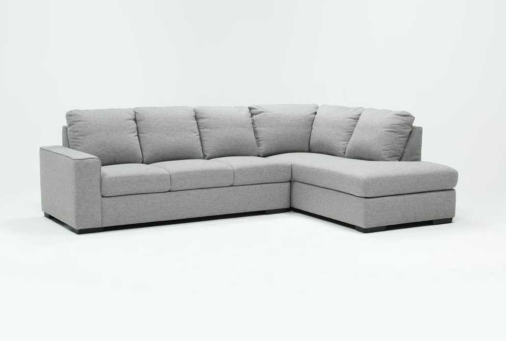 Featured Photo of Lucy Grey 2 Piece Sleeper Sectionals With Laf Chaise