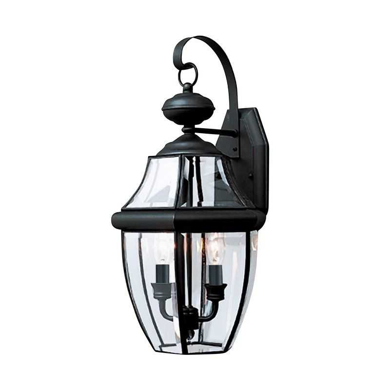 Featured Photo of Chicopee 2   Bulb Glass Outdoor Wall Lanterns