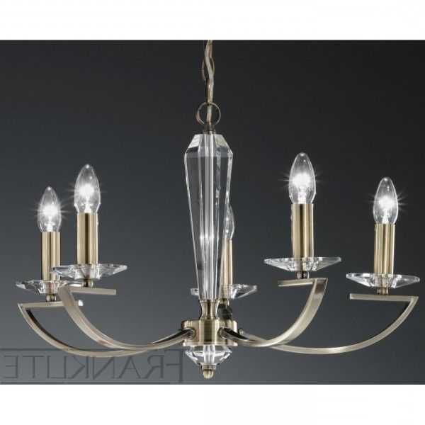 Featured Photo of Old Bronze Five Light Chandeliers