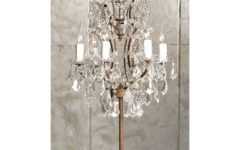 Crystal Chandelier Standing Lamps