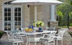 White Outdoor Patio Dining Sets