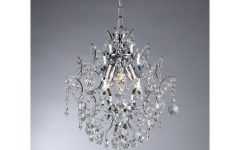 3 Light Crystal Chandeliers