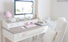 Gold and Pink Writing Desks