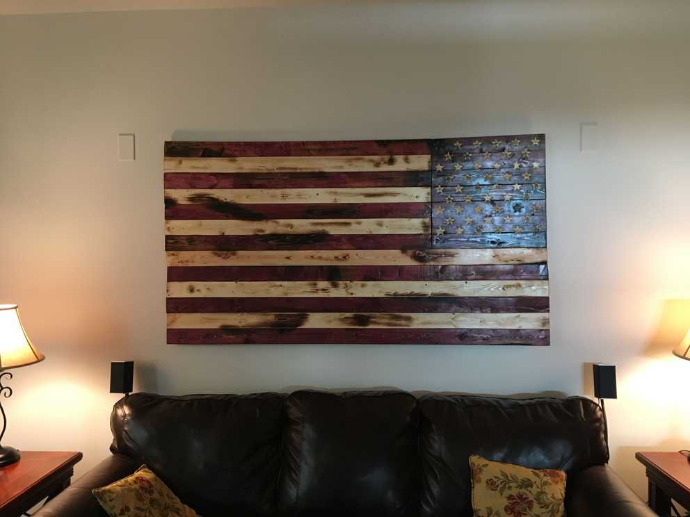 Featured Photo of American Flag Wall Art