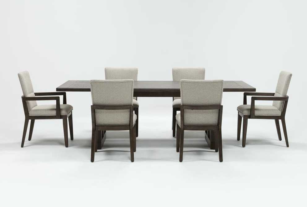 Featured Photo of Helms 7 Piece Rectangle Dining Sets