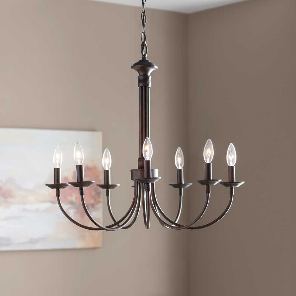 2019 Shaylee 8 Light Candle Style Chandelier For Watford 9 Light Candle Style Chandeliers (Photo 17 of 25)