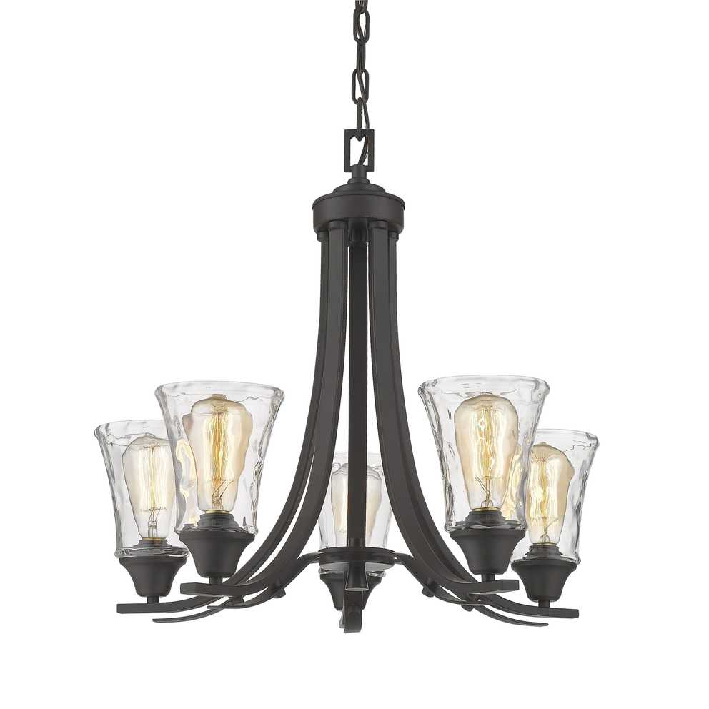 Hayden 5 Light Shaded Chandeliers With Regard To Fashionable Hayden Antique Bronze Finished Metal (grey) 23 Inch X 21 (Photo 7 of 25)