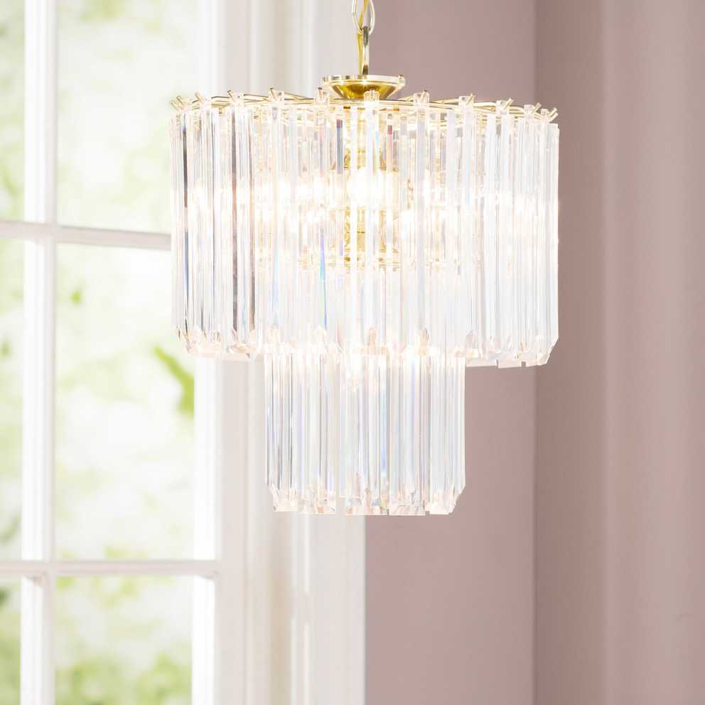 Most Up To Date Willa Arlo Interiors Benedetto 5 Light Crystal Chandelier In Benedetto 5 Light Crystal Chandeliers (Photo 1 of 25)
