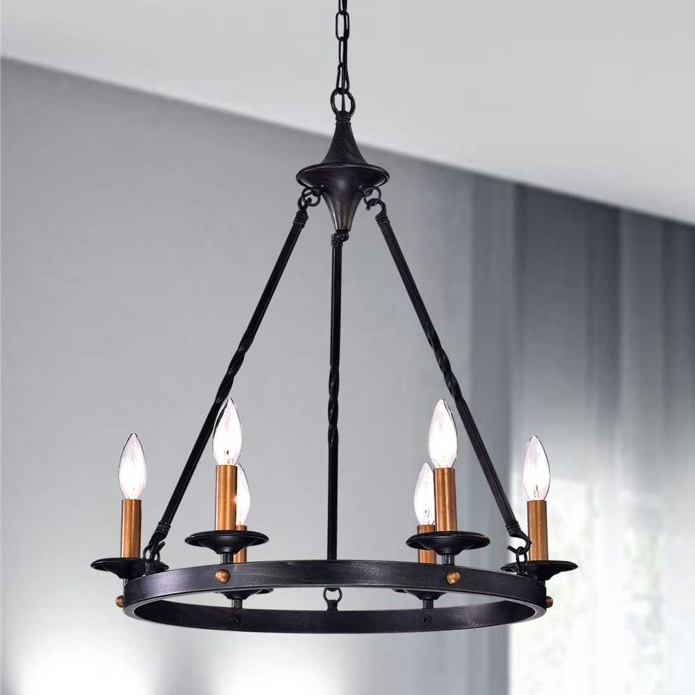 Featured Photo of Black Modern Chandeliers