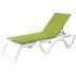 Green Resin Chaise Lounge Chairs