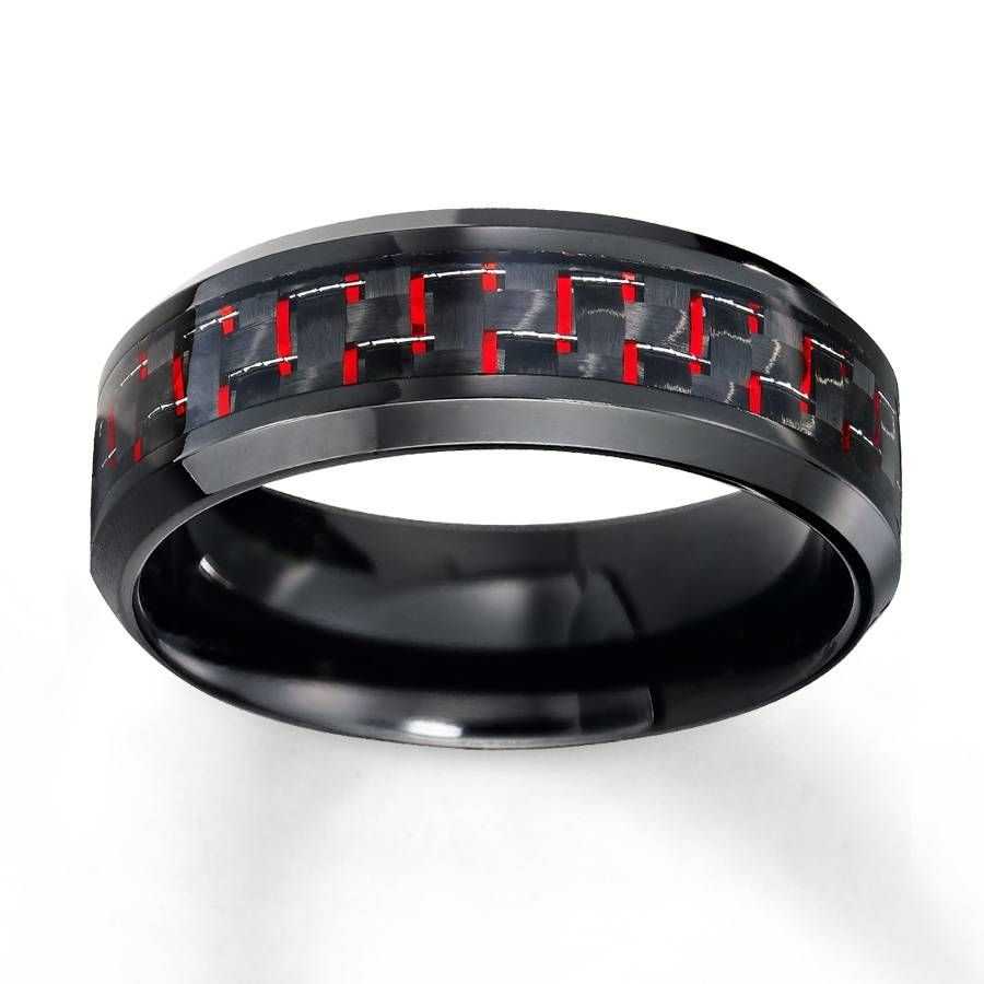 Featured Photo of Red Men's Wedding Bands