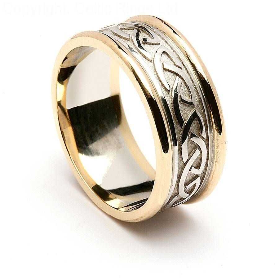 Mens Celtic Wedding Rings Bands – Mens Celtic Rings As Popular Pertaining To Celtic Engagement Rings For Men (Gallery 1 of 15)