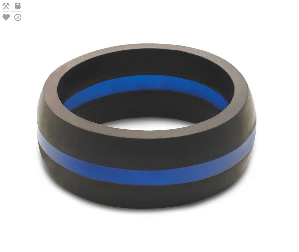 Featured Photo of Thin Blue Line Wedding Bands