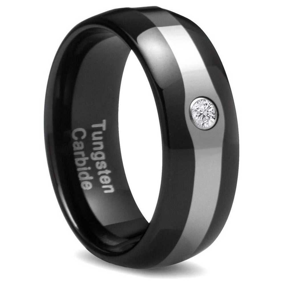 Choose A Mens Diamond Wedding Bands For Special Day | Wedding Ideas Regarding Mens Black Tungsten Wedding Bands With Diamonds (Gallery 13 of 15)