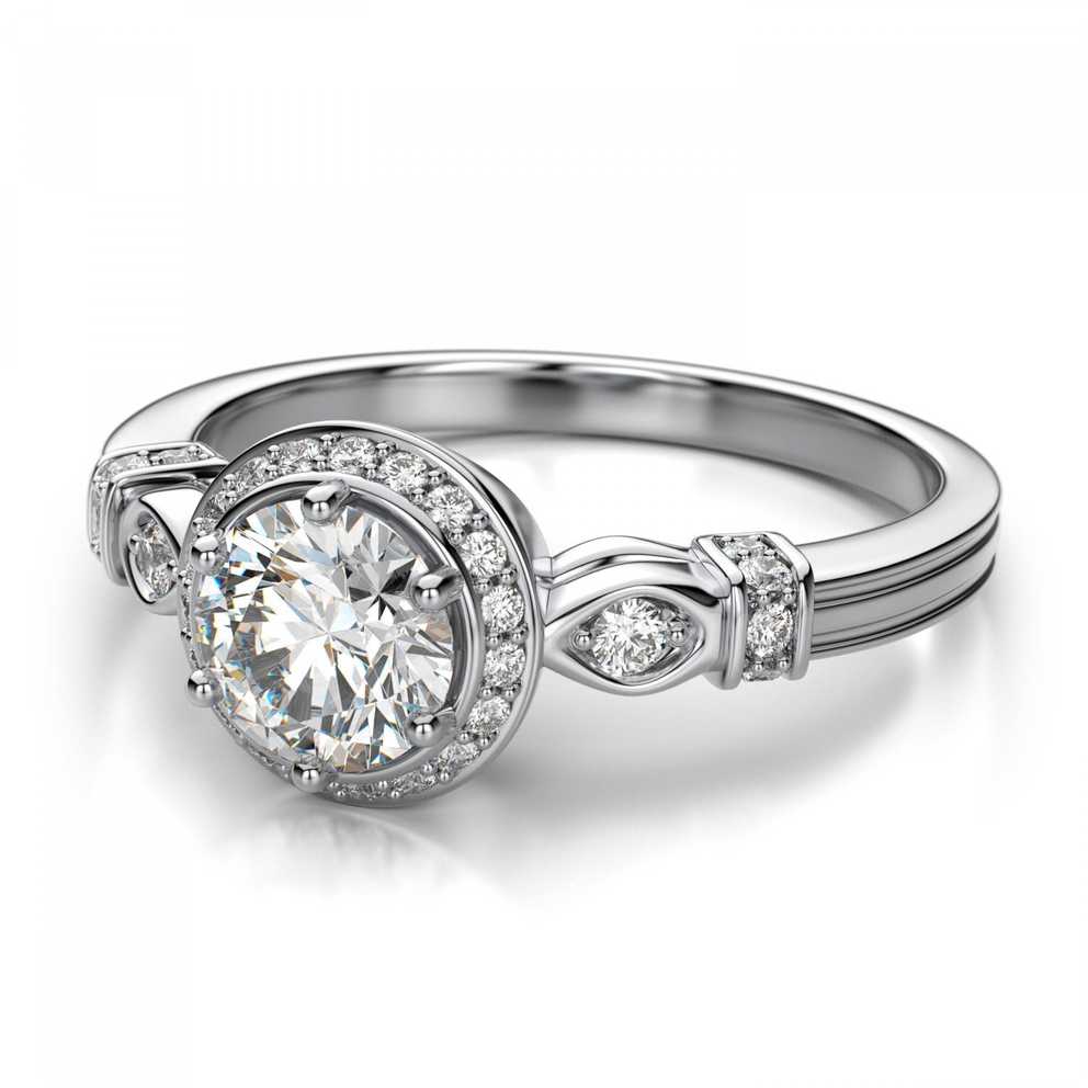 Featured Photo of Round Antique Engagement Rings
