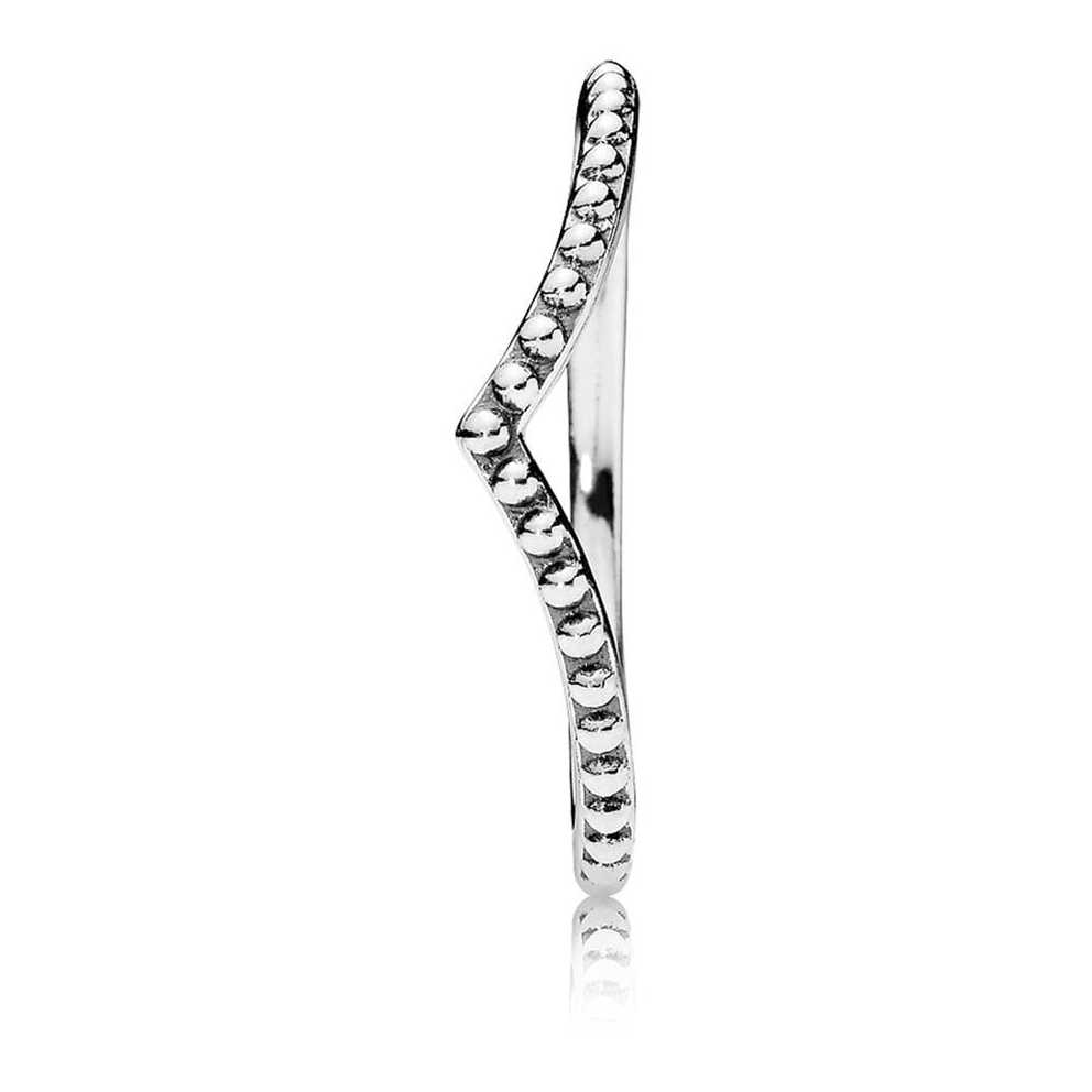 Pandora Beaded Wishbone Ring Within Best And Newest Tiara Wishbone Rings (Gallery 23 of 25)