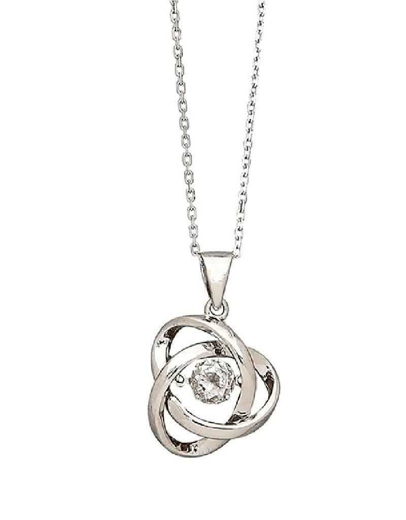 Featured Photo of Shimmering Knot Pendant Necklaces