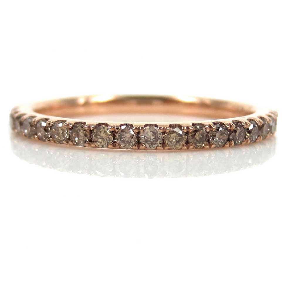 Featured Photo of Champagne Diamond Eternity Rings