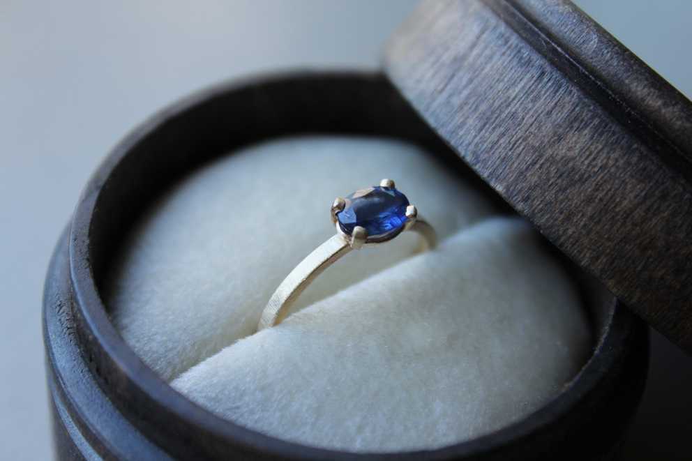 Featured Photo of Stackable Oval Cut Sapphire Rings