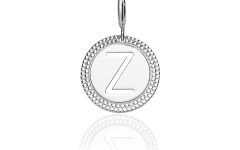 Letter Z Alphabet Locket Element Necklaces