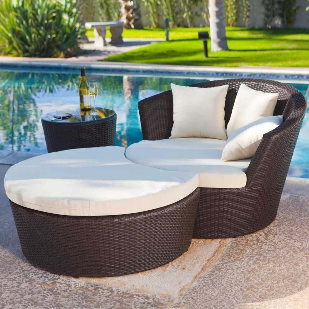 Featured Photo of Outdoor Patio Lounge Chairs with Ottoman