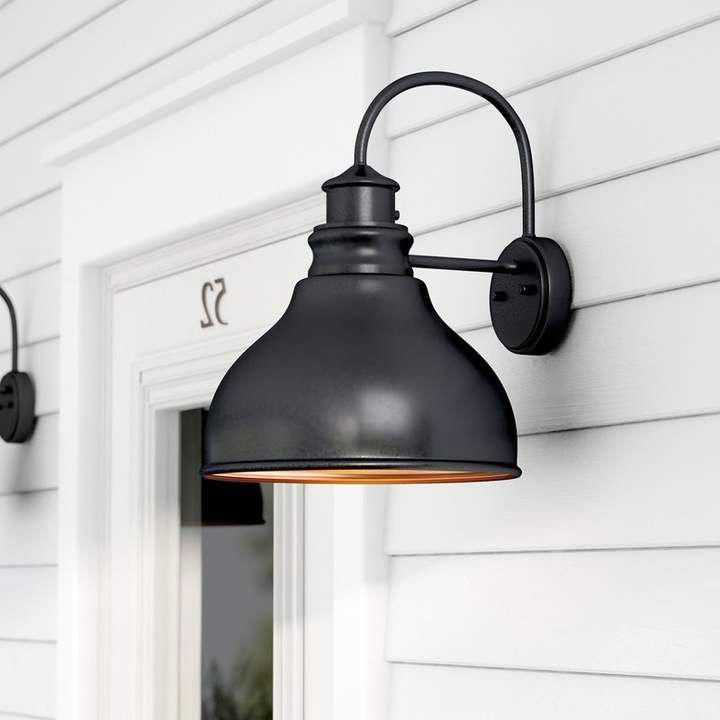 Featured Photo of Ranbir Oil Burnished Bronze Outdoor Barn Lights with Dusk to Dawn